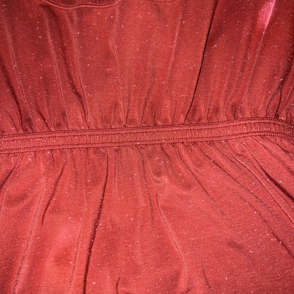 NWOT LULULEMON RED SPECKLED DRESS SHORT SLEEVE - Picture 8 of 8